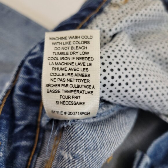 La Vie Rebecca Taylor High Rise Cropped Flare Raw Fray Hem Jean - Picture 11 of 12